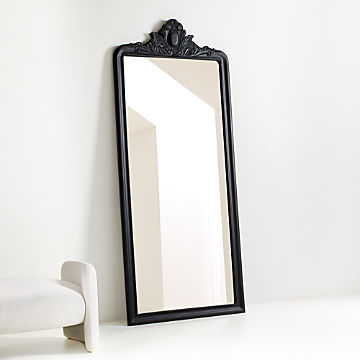 Floor Wall And Over The Door Mirrors Crate Barrel Floor Wall And Over The Door Mirrors