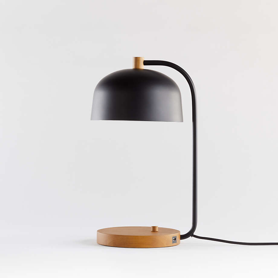 black office lamp