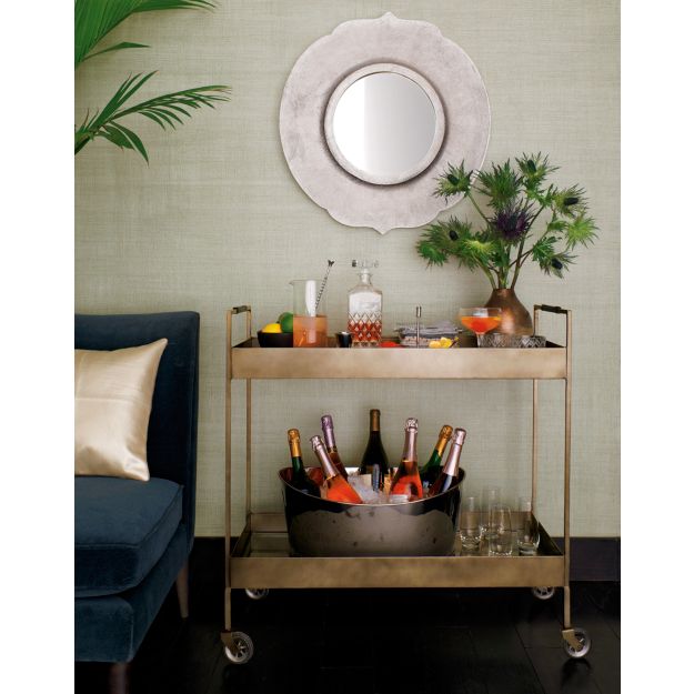 Hatch Cut Glass Decanter Crate and Barrel