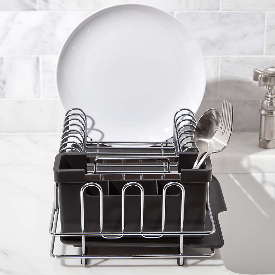 Compact Dish Rack + Reviews Crate and Barrel