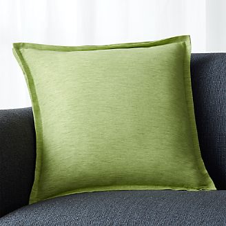 Linden Leaf Green 18" Pillow
