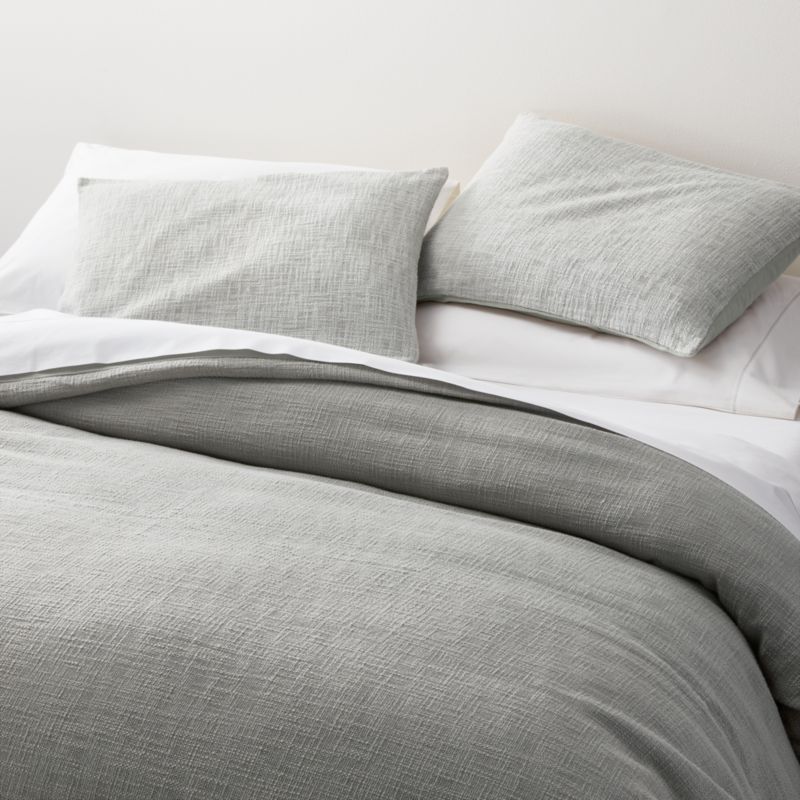 grey duvet cover