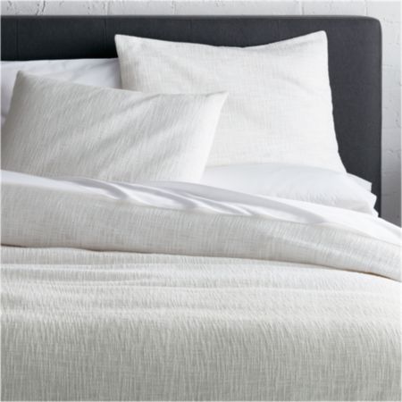 Lindstrom White Full Queen Duvet Cover Reviews Crate And