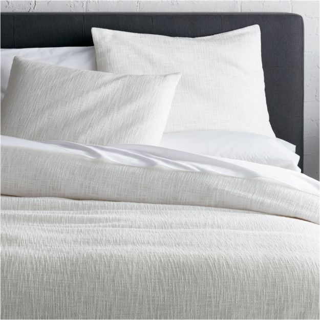 Lindstrom White King Duvet Cover in Duvet Covers & Inserts + Reviews