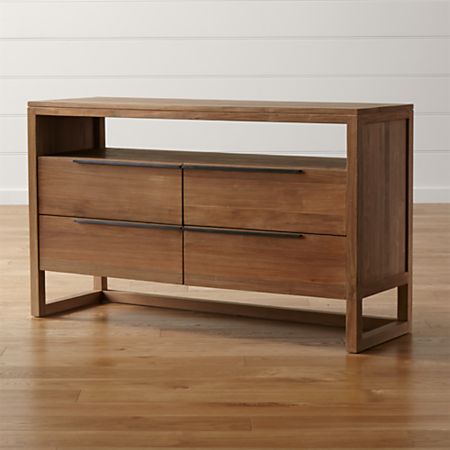 Linea Ii Four Drawer Dresser Reviews Crate And Barrel