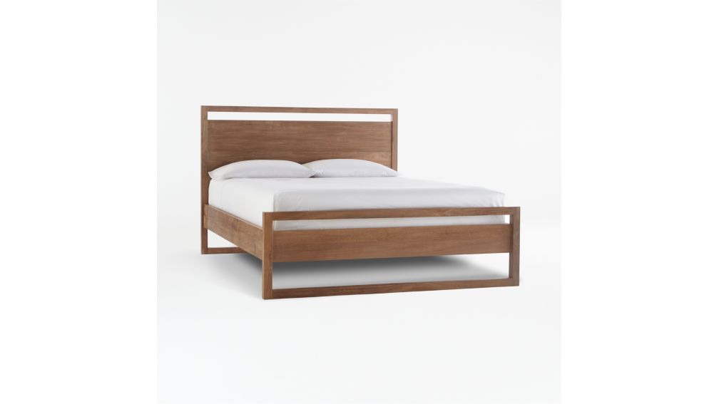 Linea II Natural Bed Crate and Barrel