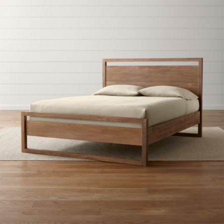 Linea Ii Natural Bed Crate And Barrel