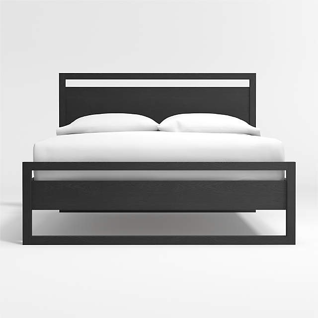 Linea Black Bed Crate And Barrel