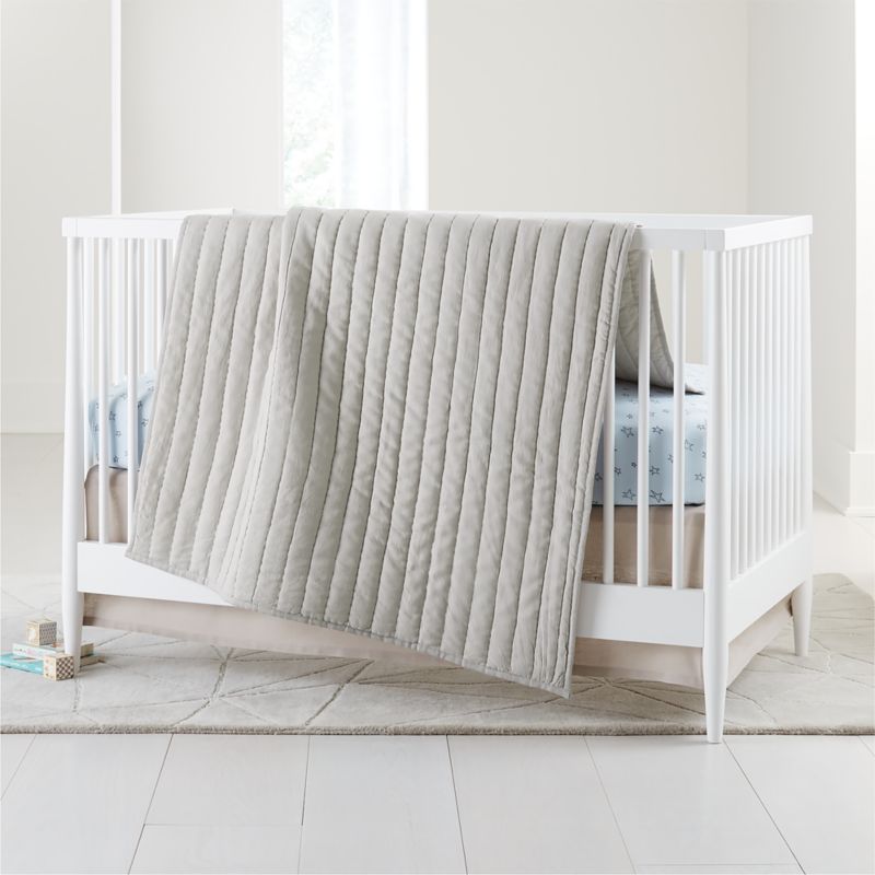 grey baby bedding