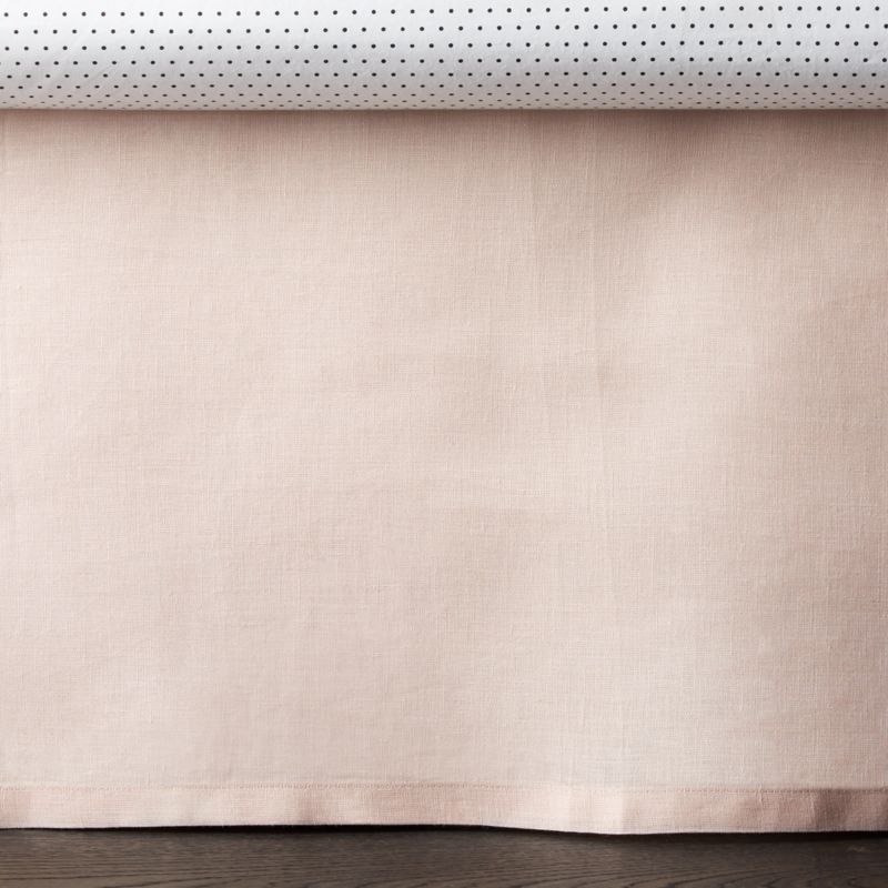 light pink crib