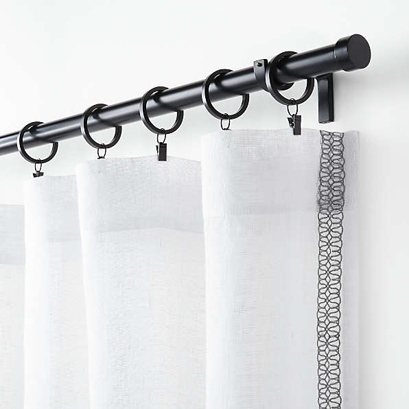 Curtains Hardware Window Treatments Crate And Barrel