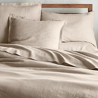 Lino II Flax Linen Duvet Covers and Pillow Shams