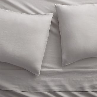 Lino II Light Grey Linen Sheets and Pillow Cases