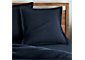 Lino II Midnight Blue Linen Euro Sham