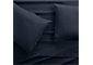 Lino II Midnight Blue Linen Queen Sheet Set