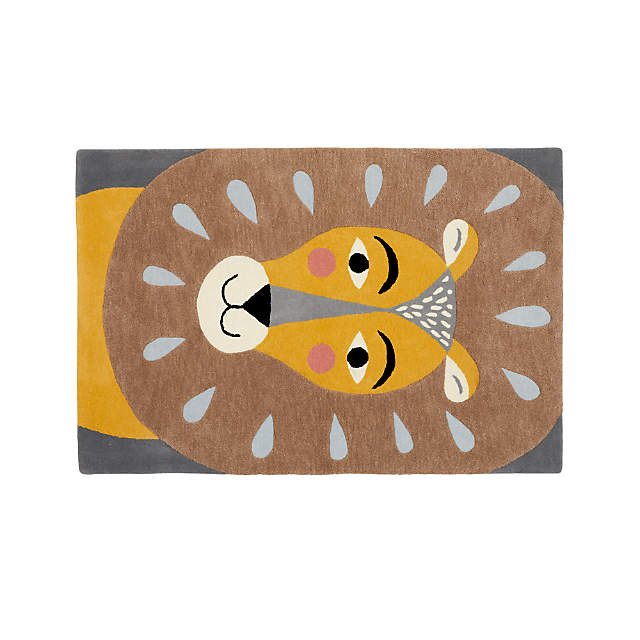 kids lion rug