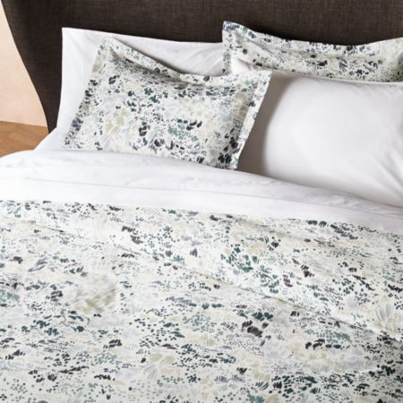 Livia Organic Twin Botanical Duvet Cover Reviews Crate And