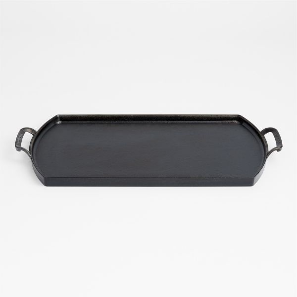 Lodge Blacklock Double Burner Seasoned Cast Iron Griddle