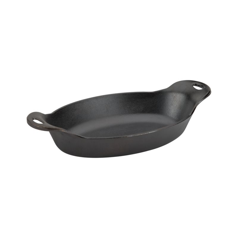 Lodge® Cast Iron Oval Server in Kitchen  