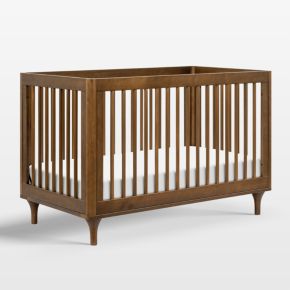 Image of Babyletto Lolly Walnut 3-in-1 Convertible Crib