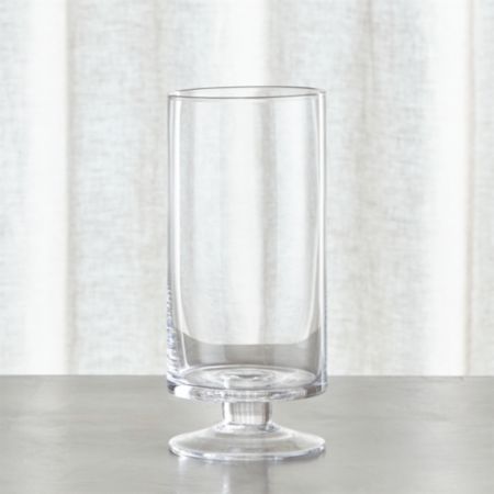 London Narrow Clear Hurricane Candle Holder