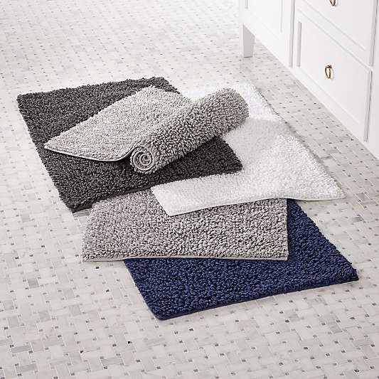 Bathroom Rugs and Bath Mats Crate and Barrel