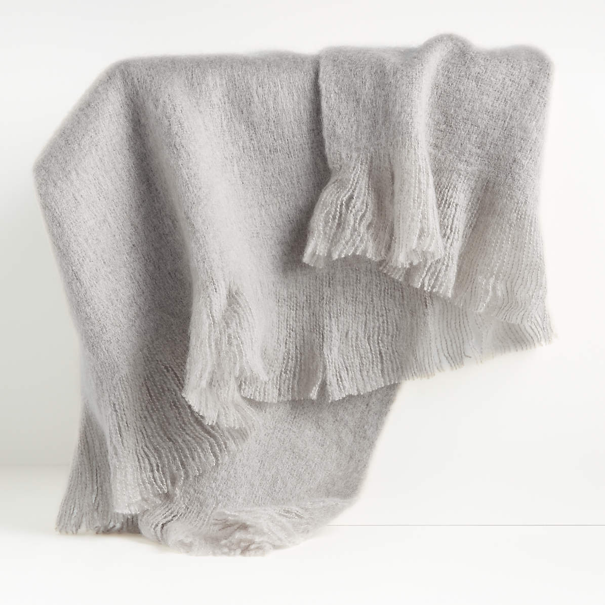 Loren Grey Soft Throw Blanket Reviews Crate And Barrel