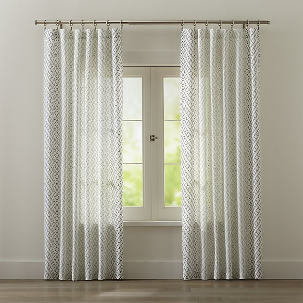 Cb Matte Nickel 1 25 Dia X120 170 Curtain Rod Set Reviews Cb Matte Nickel 1 25 Dia X120 170 Curtain Rod Set Reviews Crate And Barrel