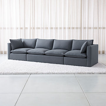 Extra Long Sofas Crate And Barrel