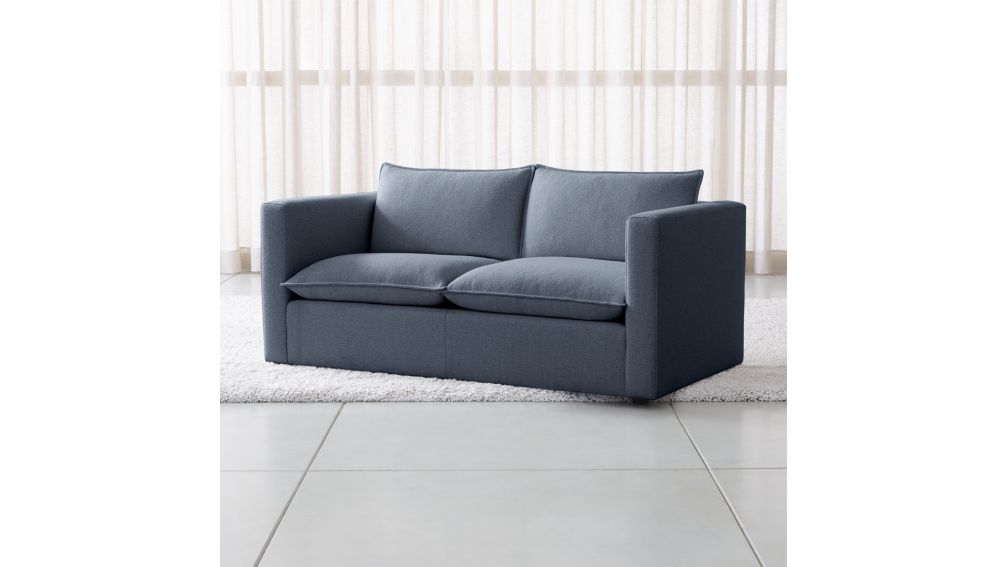 Lotus Petite Low Sofa + Reviews | Crate and Barrel