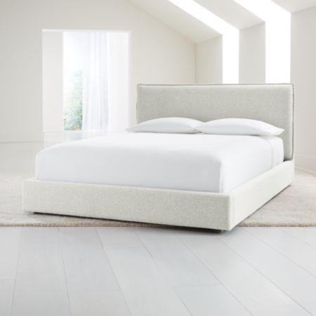 Lotus Frost Queen Bed