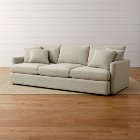Lounge Ii 3 Seat 105 Grande Sofa Reviews Crate And Barrel Canada