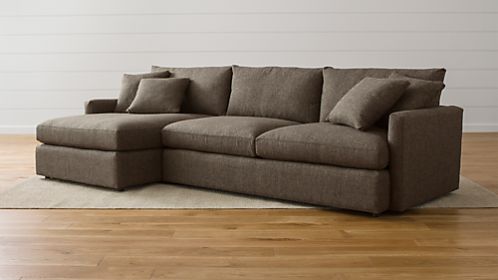 Build Your Own Sectional Crate And Barrel Lounge Ii Sectional Sofas