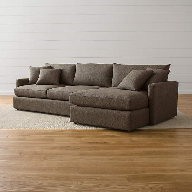 Lounge II Right Arm Chaise Lounge + Reviews | Crate and Barrel