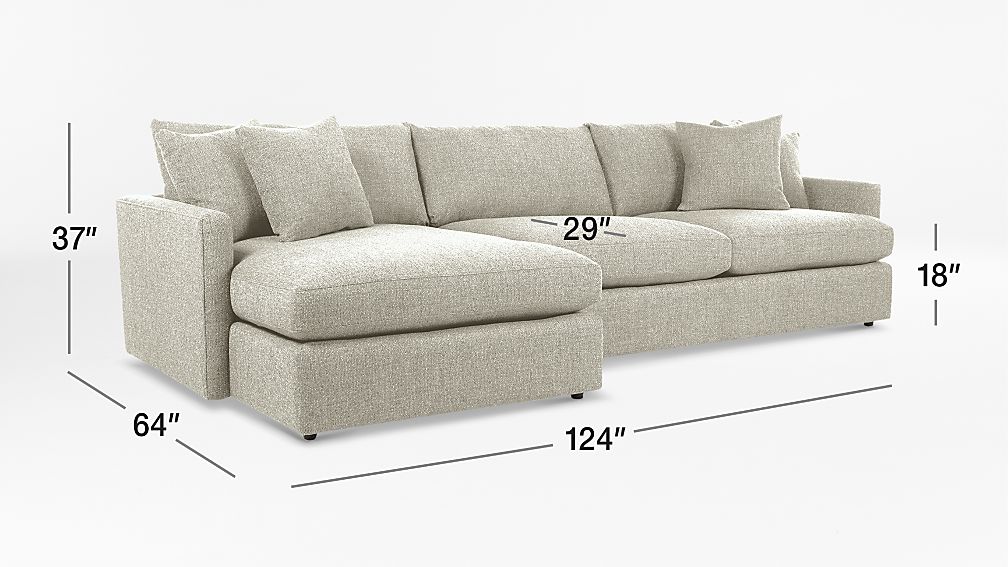 Lounge Ii 2-piece Sectional Sofa Taft: Cement 