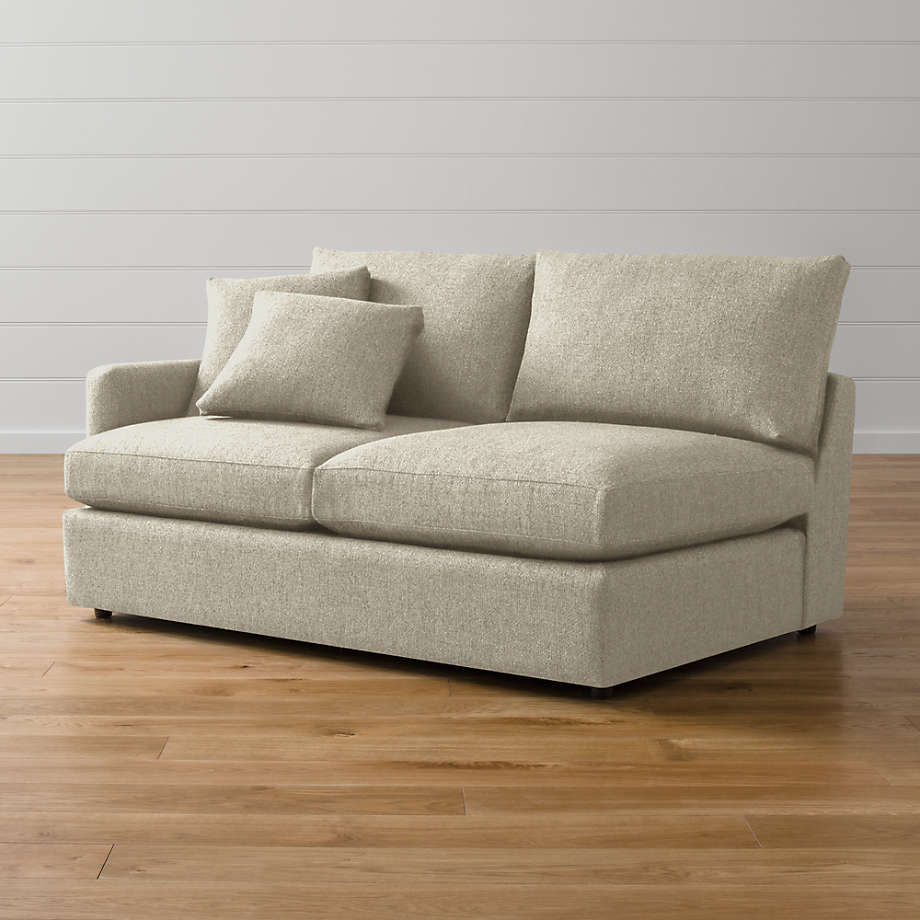Lounge II Left Arm Apartment Sofa + Reviews Crate and Barrel
