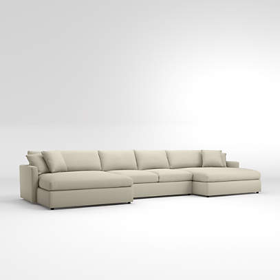 Lounge Ii 3 Piece Double Chaise Sectional Sofa Reviews Crate And Barrel - Sectional Sofa Bed With Chaise Lounge Lounge Ii 3 Piece Double Chaise Sectional Sofa Reviews Crate And Barrel - Sectional Sofa Bed With Chaise Lounge