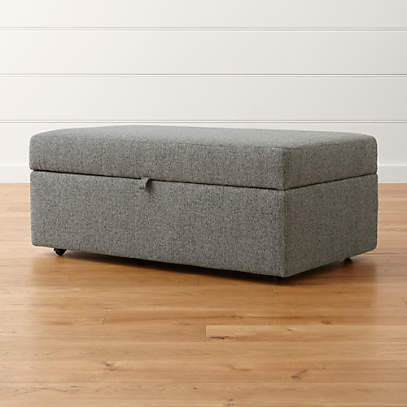 flip top ottoman with tray