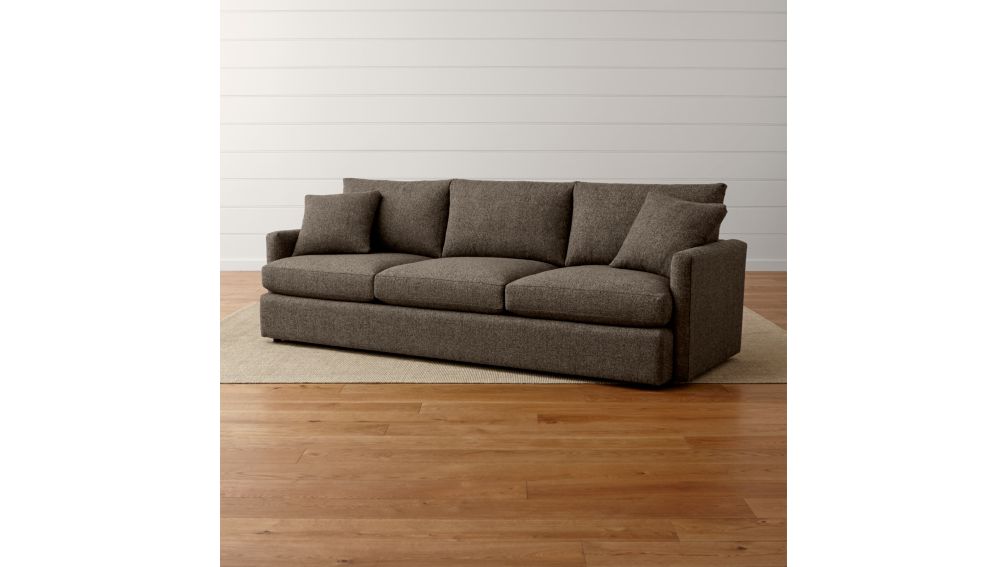 Lounge II Long Narrow Sofa + Reviews Crate and Barrel