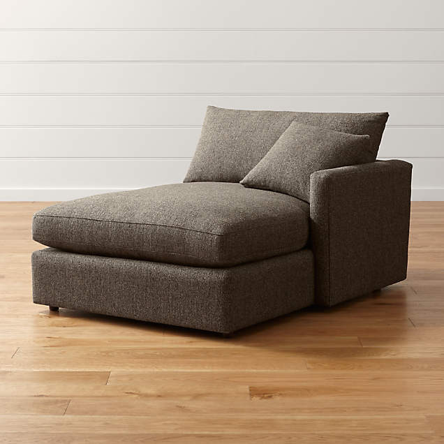 Lounge II Petite 2Piece Double Chaise Sectional Sofa Crate and Barrel