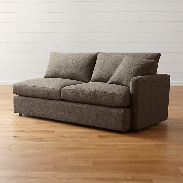 Lounge II Petite 2Piece Double Chaise Sectional Sofa Crate and Barrel