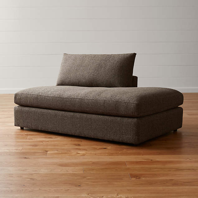 Lounge II Petite 2Piece Double Chaise Sectional Sofa Crate and Barrel