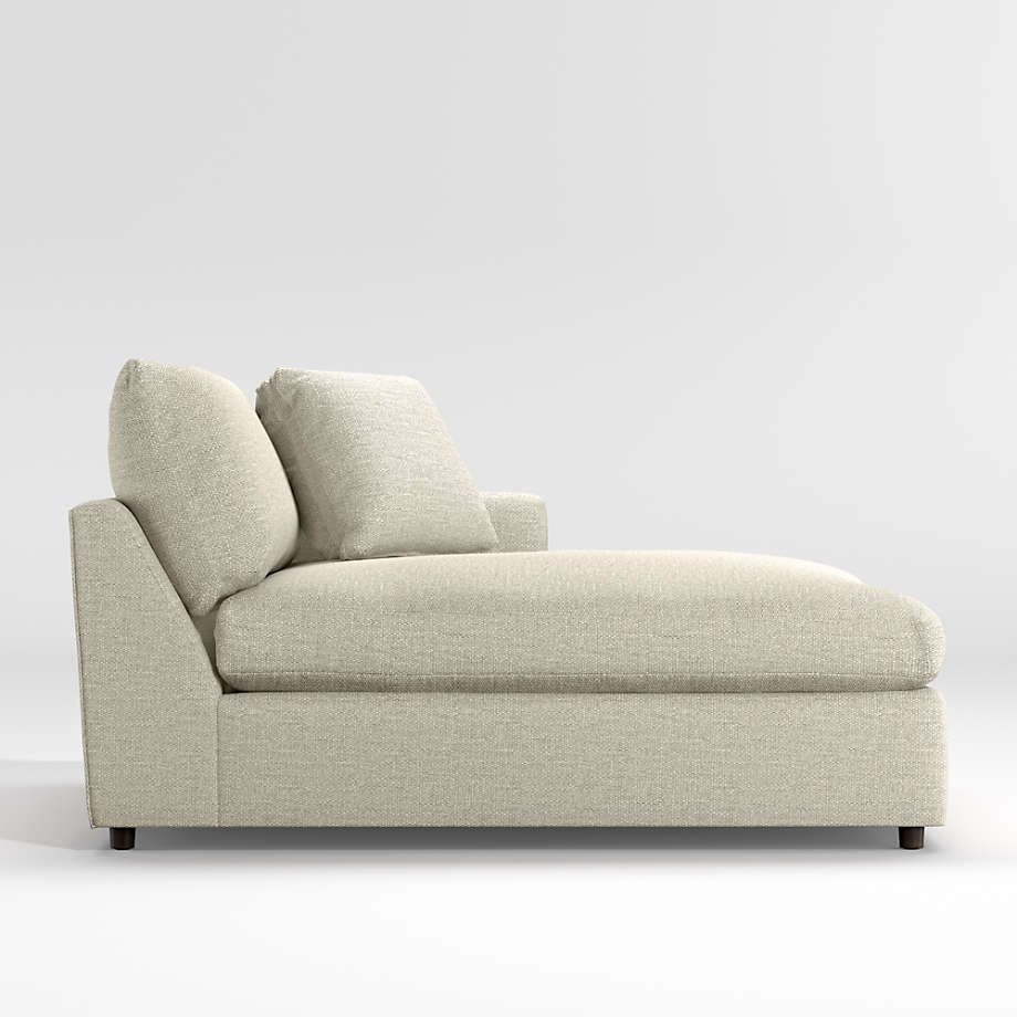 Lounge II Right Arm Double Chaise + Reviews | Crate and Barrel