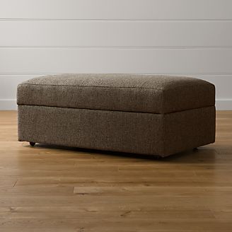 Lounge II Petite Ottoman and a Half with Casters
