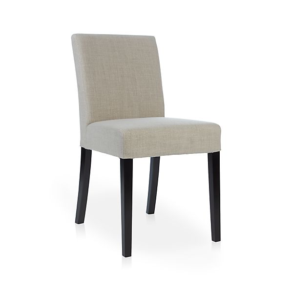 Lowe Pewter Upholstered Dining Chair Reviews Crate And