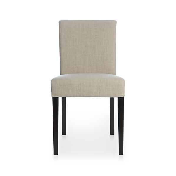 Lowe Pewter Upholstered Dining Chair Reviews Crate And