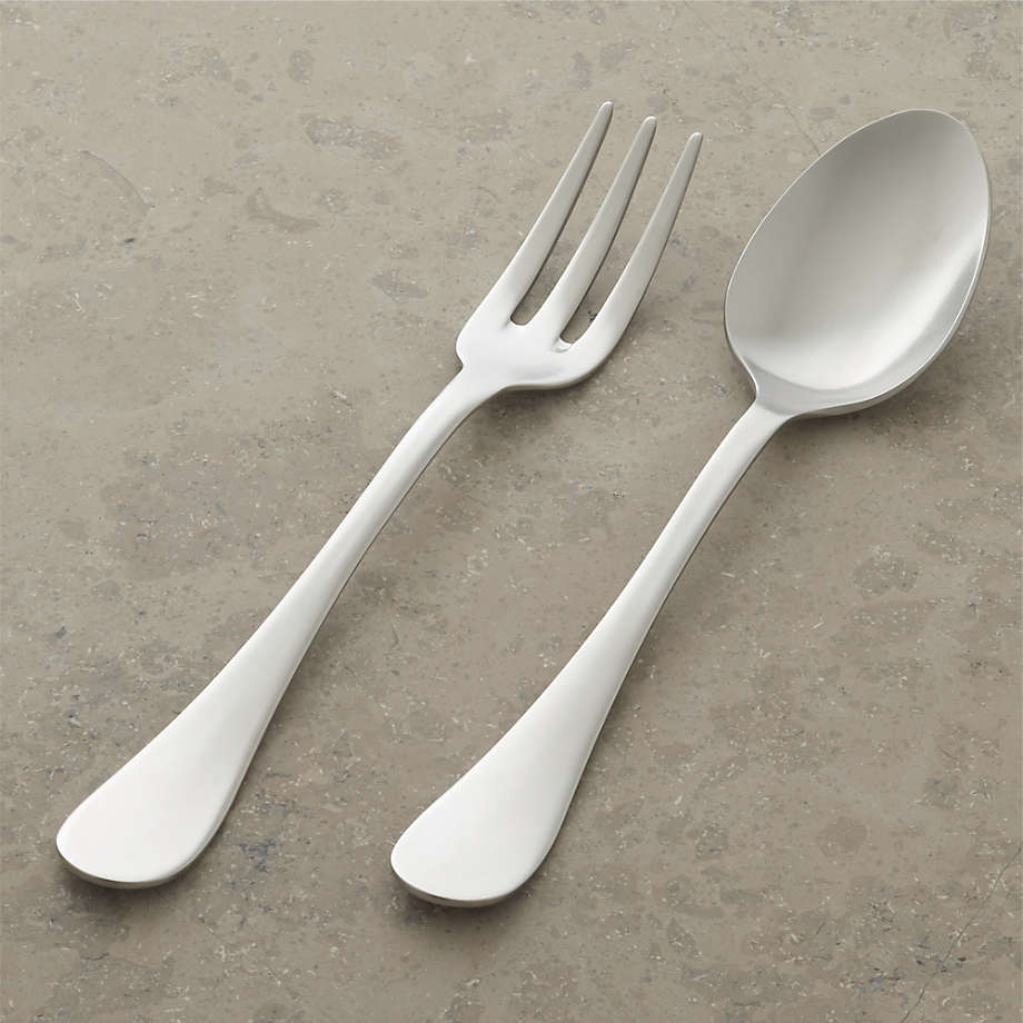 Lucca 2 Piece Serving Set Reviews Crate And Barrel