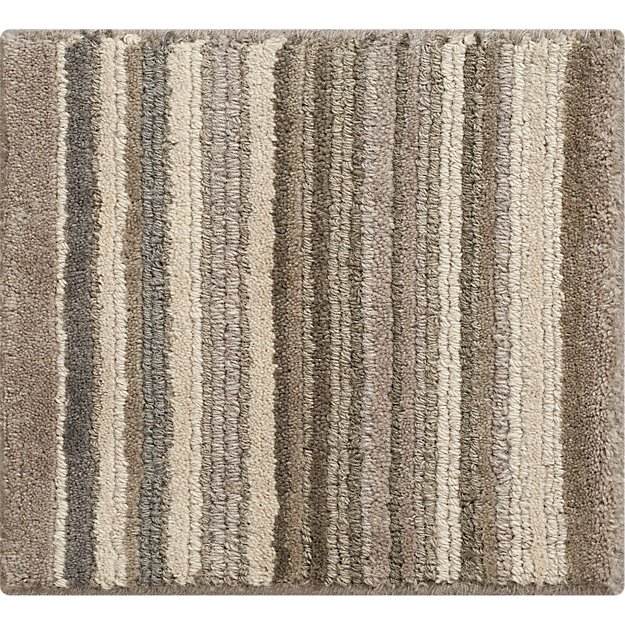 Lynx Grey Textured Wool Rug Swatch 12" sq. + Reviews Crate and Barrel