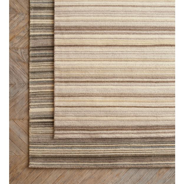 Lynx Natural Textured Wool Rug 9'x12' Crate and Barrel