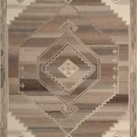 Lyon Wool Traditional Brown Rug Swatch 12"x18"